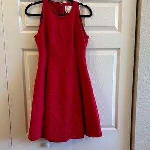 Kate Spade Red Sleeveless Mini Dress